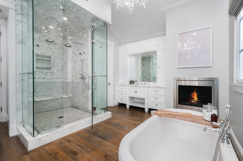 Expansive Master Bathrooms
